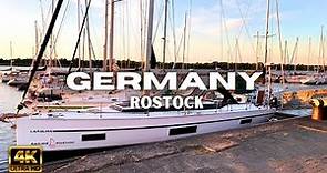 [4K] Walking Tour of Germany - ROSTOCK - Travel Germany 2023