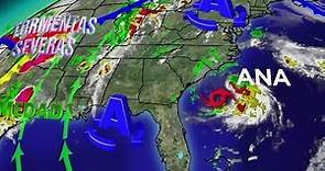 Todo lo que debe saber sobre la tormenta tropical Ana y la alerta de tormenta