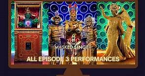 All Episode 3 Performances (TV Theme Night) | The Masked Singer Season 8