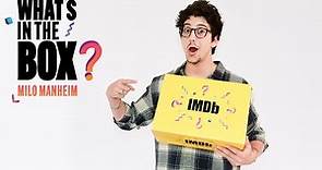 What's in the Box With Milo Manheim
