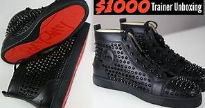 Christian Louboutin $1000 Dollar Trainers Unboxing - Mens Fashion 2022