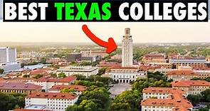 The Top 10 Colleges in Texas RANKED (Surprising!)