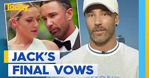 MAFS groom Jack gives his final vows a second go | Today Show Australia