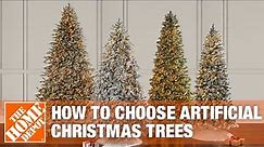 How to Choose Artificial Christmas Trees | The Home Depot
