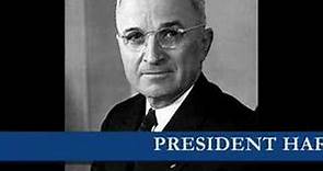 Harry S. Truman - Oath of office January 20th, 1949