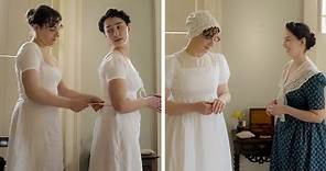 Getting Dressed - Jane Austen and her sister Cassandra (1810)