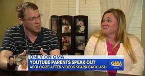 Mike & Heather Martin (DaddyOFive & MommyOFive) interview on Good Morning America, 28th April 2017