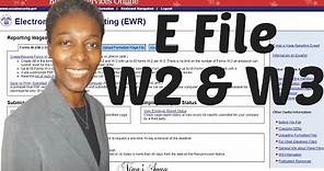 How do I File my Employees W2 – How to File W2 and W3 with Social Security Administration