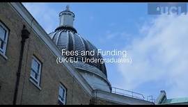 UCL - Fees and funding (UK/EU undergraduate)