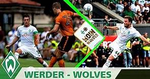 Zlatko Junuzovic an die Latte & Volley von Bargfrede | SV Werder - Wolverhampton (Highlights)