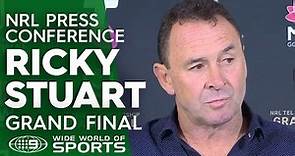 NRL Press Conference: Ricky Stuart - Grand Final | NRL on Nine