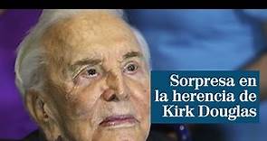 Sorpresa en la herencia de Kirk Douglas: no les ha dejado nada a sus descendientes