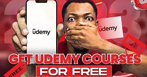 Get Udemy Courses For FREE In 2023 | Secret Website