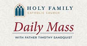 Daily Mass from Holy Family Catholic Church, October 21, 2023