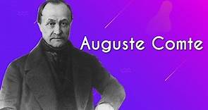 Auguste Comte - Brasil Escola