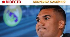 CASEMIRO se DESPIDE entre LÁGRIMAS del REAL MADRID: "Un día volveré" | RTVE Noticias