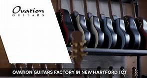 Welcome to the Ovation Guitars factory in New Hartford, CT 🎸🇺🇸