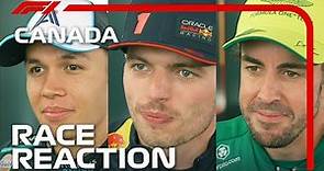 Driver Reactions After the Race | 2023 Canadian Grand Prix