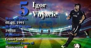 Igor Vujacic ● FC PARTIZAN ● Centre - back ● Highlights 2020