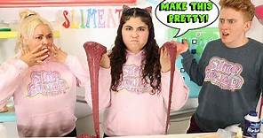 MAKE THIS SLIME PRETTY CHALLENGE! PAUL VS JEDDAH! Slimeatory #592