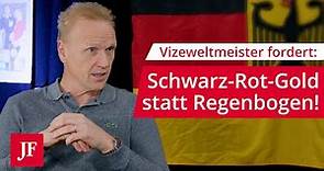 Carsten Ramelow: Schwarz-Rot-Gold statt Regenbogen!
