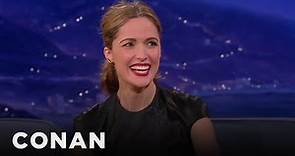 Rose Byrne Plays "Would You Rather" With Conan | CONAN on TBS