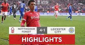Forest Knock Out The Holders | Nottingham Forest 4-1 Leicester City | Emirates FA Cup 2021-22
