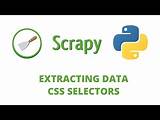 Python Scrapy Tutorial - 9 - Extracting data w/ CSS Selectors