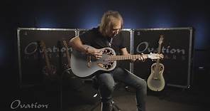 Dave Amato Plays the Adamas 1687GT-8 Blue Burst