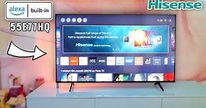 Questa SMART TV integra ALEXA! Recensione HISENSE 55E7HQ