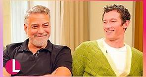 A Very Cheeky Interview! George Clooney & Callum Turner On Their New Film | Lorraine