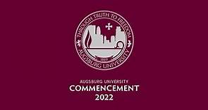 Augsburg University Commencement 2022