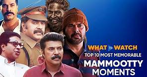 Top 10 Most Memorable Mammootty Moments | Bramayugam | IMDb