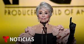 Rita Moreno formará parte del Salón de la Fama de la Academia de la Televisión | Noticias Telemundo