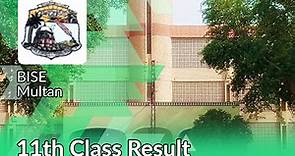 1st Year Result 2024 Multan Board