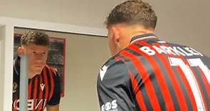 Ross Barkley joins Nice on free transfer after leaving Chelsea and poses in front of mirror in new kit