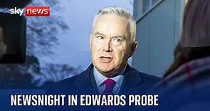 Huw Edwards: How the story unfolded