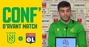 Fabien Centonze avant FC Nantes - Olympique Lyonnais