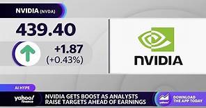 Nvidia price target raised by analysts ahead of earnings
