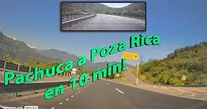 Pachuca a Poza Rica en 10 min. Viaje por carretera por cuota y libre.