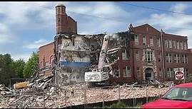 Allegany High School Demolition 5-12-22