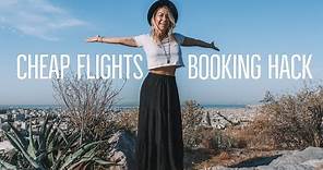 How to find the CHEAPEST flights: Skyscanner budget travel booking HACK