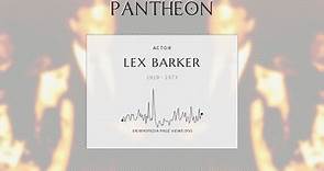 Lex Barker Biography - American actor (1919-1973)