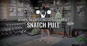 Snatch Pull | Olympic Weightlifting Exercise Library