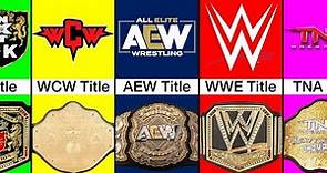 Ranking The Best Championship Belts in Wrestling History