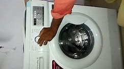 LG front load washing machine demo Telugu