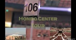 Honda Center Anaheim || Floor View Tour