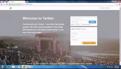 Login to Twitter.com - Twitter Login and Sign In | www.twitter.com