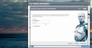 ► ESET NOD32 AntiVirus + Username & Password For Free