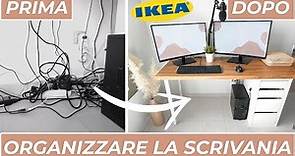 ORGANIZZARE la SCRIVANIA con IKEA e WISH - Idee IKEA per Organizzare Casa